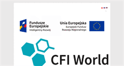 Desktop Screenshot of cfiworld.pl