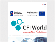 Tablet Screenshot of cfiworld.pl